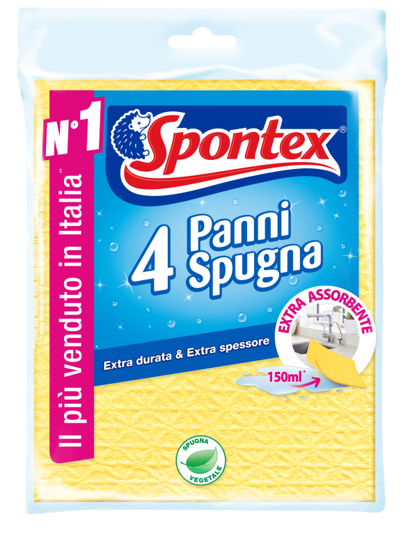 sponge cloth spontex hq 4 pc